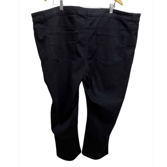 Pennington’s DC Black Straight Leg Jeans Sz 28P - Picture 4 of 10